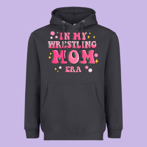 In My Wrestling Mom Era Heavyweight Hoodie Designed By Maliassmallbusiness