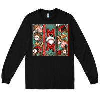 Black baseball mom Long Sleeve Tee - Jasminsmagicworld