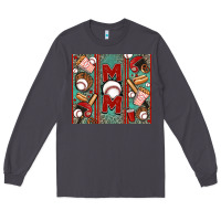 Smoke baseball mom Long Sleeve Tee - Jasminsmagicworld