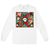 White baseball mom Long Sleeve Tee - Jasminsmagicworld