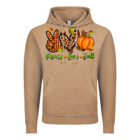 Vintage Coffee peace love fall Vintage Hoodie - Zillion Design Studio