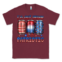Burgundy i'm not drunk i'm patriotic Classic Tee - JahusDesignShop