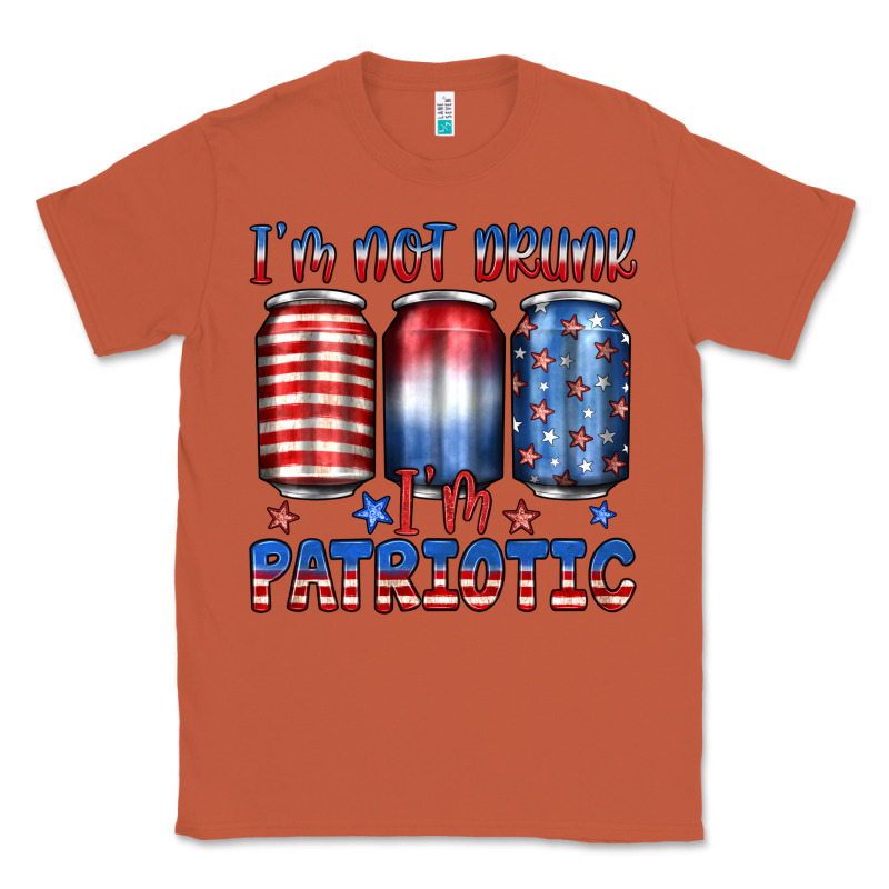 I'm Not Drunk I'm Patriotic Classic Tee by JahusDesignShop | Teevron