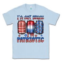 Dusty Blue i'm not drunk i'm patriotic Classic Tee - JahusDesignShop