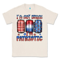Natural i'm not drunk i'm patriotic Classic Tee - JahusDesignShop