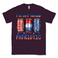 Plum i'm not drunk i'm patriotic Classic Tee - JahusDesignShop