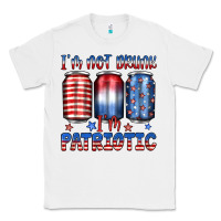 White i'm not drunk i'm patriotic Classic Tee - JahusDesignShop