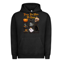 Pigment Black Things That Make Me Happy Urban Hoodie - texasbilliewilder