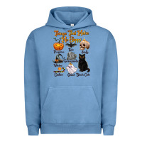 Pigment Pebble Blue Things That Make Me Happy Urban Hoodie - texasbilliewilder