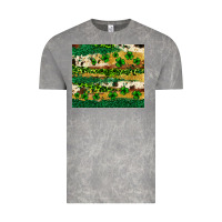 Cloud Rock St. Patrick's Day leopard cowhide shamrock tumbler Vintage Tee - Neo Western
