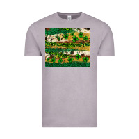 Vintage Zinc St. Patrick's Day leopard cowhide shamrock tumbler Vintage Tee - Neo Western