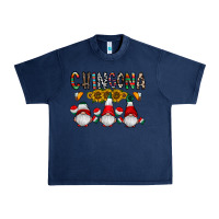 Navy Chingona Urban Heavy Tee - CowhideDigitalArt