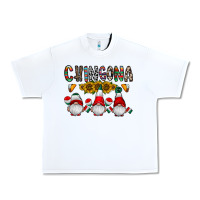 White Chingona Urban Heavy Tee - CowhideDigitalArt