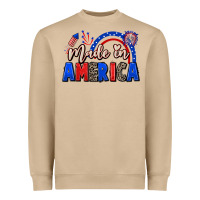 Made In America 4th Of July Heavyweight Sweatshirt | Teevron