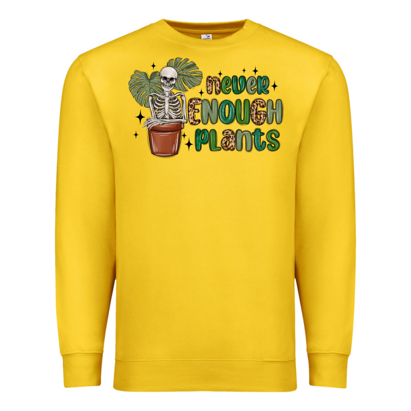 Never Enough Plants Premium Sweatshirt by MaliasSmallBusiness | Teevron