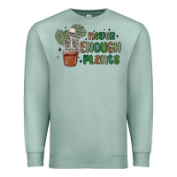 Seafoam never enough plants Premium Sweatshirt - MaliasSmallBusiness