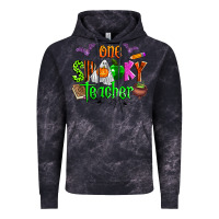 Cloud Black one spooky teacher Vintage Hoodie - Zillion Design Studio