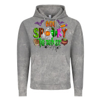 Cloud Rock one spooky teacher Vintage Hoodie - Zillion Design Studio