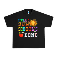 Black hello sun schools done Urban Heavy Tee - HRA Design Shop