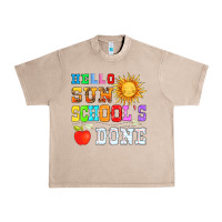 French Oak hello sun schools done Urban Heavy Tee - HRA Design Shop