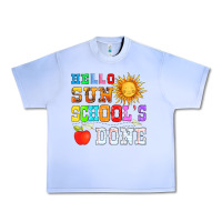 Grape Ice hello sun schools done Urban Heavy Tee - HRA Design Shop