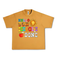 Peanut Butter hello sun schools done Urban Heavy Tee - HRA Design Shop