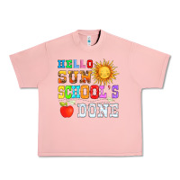 Salmon hello sun schools done Urban Heavy Tee - HRA Design Shop