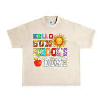 Sandshell hello sun schools done Urban Heavy Tee - HRA Design Shop