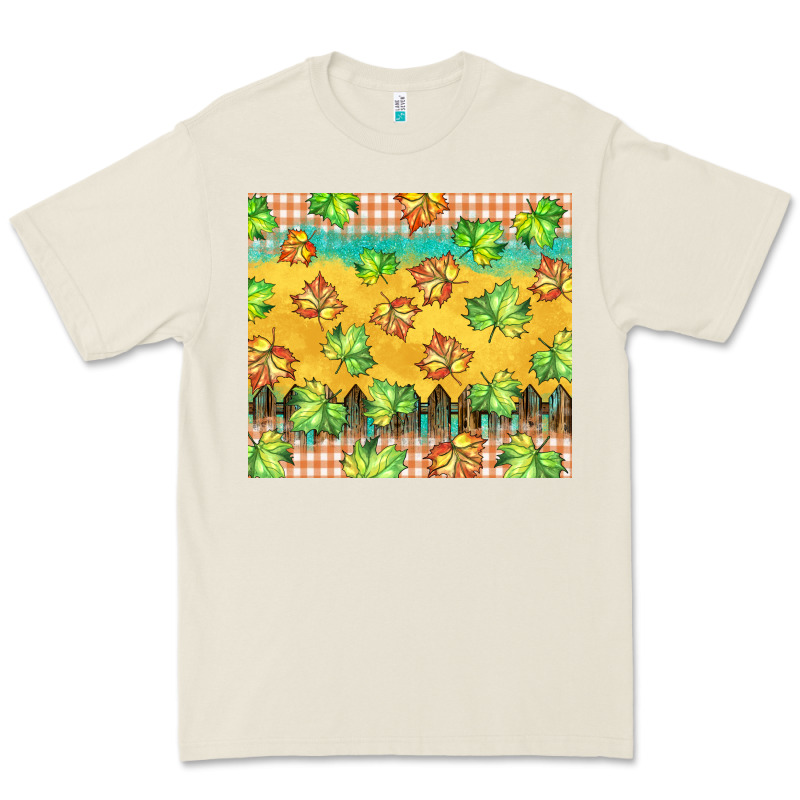 Fall Leaf Tumbler Premium Tee by BarkalooDesign | Teevron