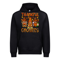Black thankful for my gnomies Urban Hoodie - NancyCooperArtShop