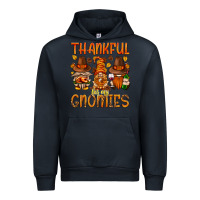 Navy thankful for my gnomies Urban Hoodie - NancyCooperArtShop