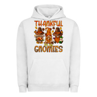 Pigment Lunar Rock thankful for my gnomies Urban Hoodie - NancyCooperArtShop