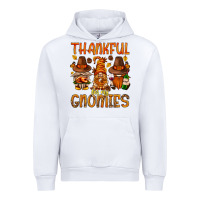 White thankful for my gnomies Urban Hoodie - NancyCooperArtShop