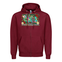 Burgundy certified nursing assistant cna nurse Zipper Hoodie - BarkalooDesign