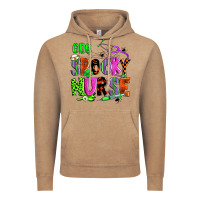 Vintage Coffee one spooky nurse Vintage Hoodie - Zillion Design Studio