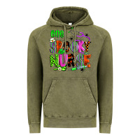 Vintage Olive one spooky nurse Vintage Hoodie - Zillion Design Studio