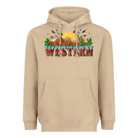 Mushroom western Heavyweight Hoodie - NancyCooperArtShop