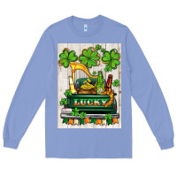 Colony Blue lucky truck Long Sleeve Tee - AdoDesignShop
