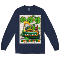Navy lucky truck Long Sleeve Tee - AdoDesignShop