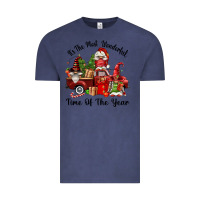 Vintage Denim its the most wonderful time of the year Vintage Tee - FaDigitalArtStudio