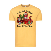 Vintage Mustard its the most wonderful time of the year Vintage Tee - FaDigitalArtStudio