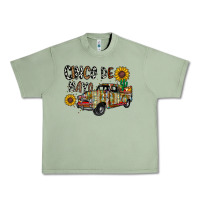 Oil Green cinco de mayo truck Urban Heavy Tee - CowhideDigitalArt