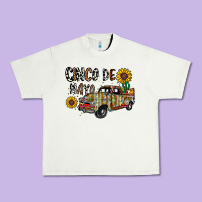 Cinco De Mayo Truck Urban Heavy Tee Designed By Cowhidedigitalart
