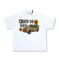 White cinco de mayo truck Urban Heavy Tee - CowhideDigitalArt