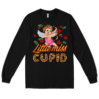 Black little miss cupid Long Sleeve Tee - AdoDesignShop