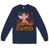 Navy little miss cupid Long Sleeve Tee - AdoDesignShop