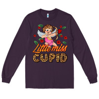 Plum little miss cupid Long Sleeve Tee - AdoDesignShop