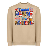 Mushroom I'm not drunk I'm patriotic Heavyweight Sweatshirt - Neo Western