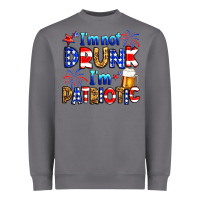 Storm I'm not drunk I'm patriotic Heavyweight Sweatshirt - Neo Western