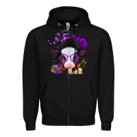 Black halloween baby calf Zipper Hoodie - Jasminsmagicworld